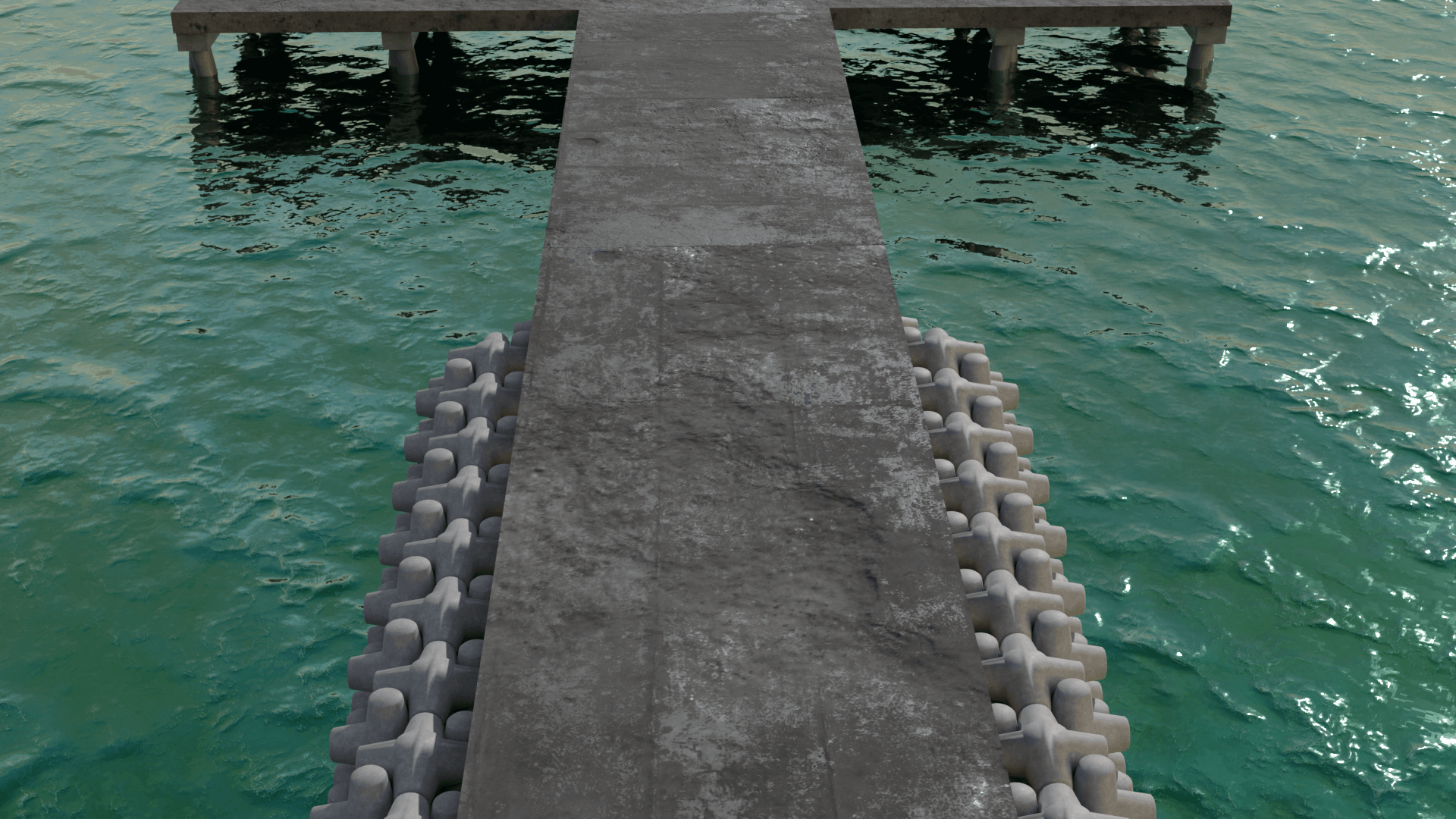 PentaPod Groynes Tipe Teratur